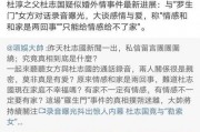 卓伟爆料杜志国视频,杜志国视频事件引发热议